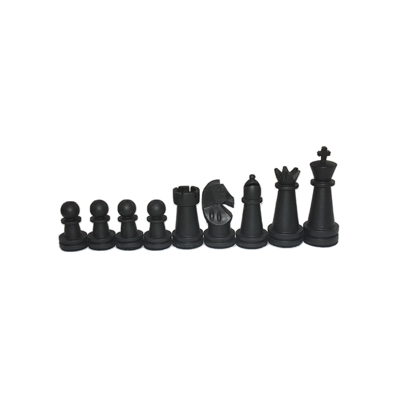 ক্লাসিক সাদা কাঠের স্টাউনটন দাবা টুকরা