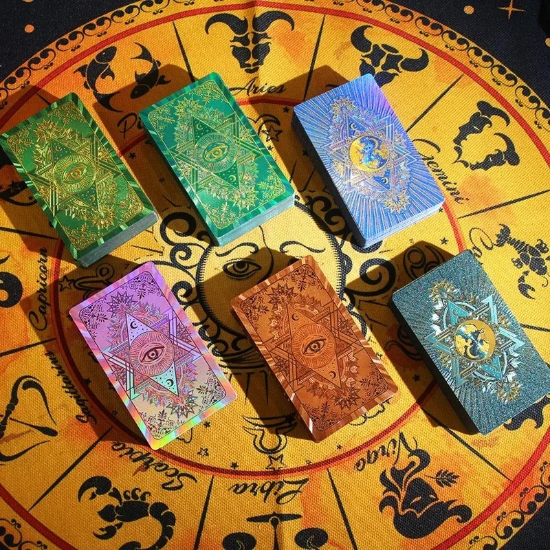 রাশিচক্র-থিমযুক্ত সংগ্রহযোগ্য সংস্করণ - Mystic’s Treasure Tarot & Crystal Set